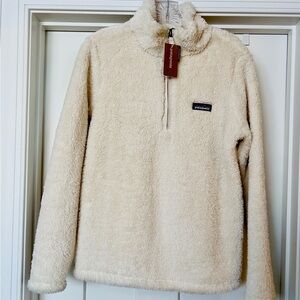 NEW Patagonia Women’s Los Gatos 1/4 Zip Fleece Pullover - Dyno White